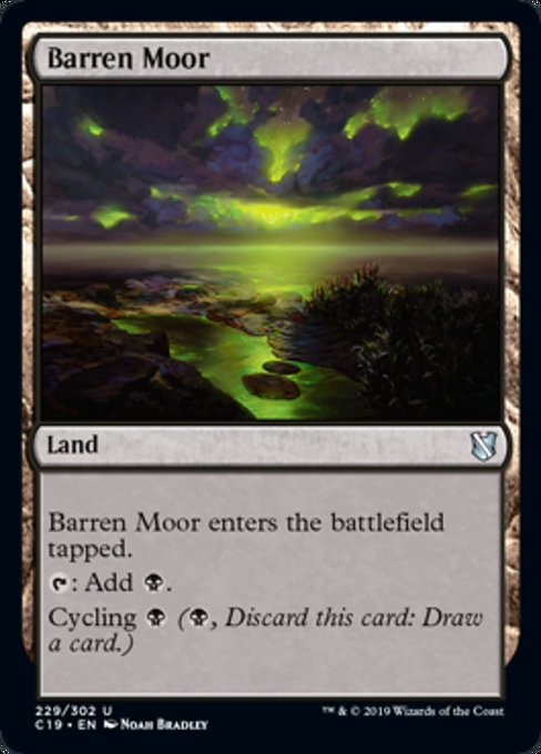 Barren Moor [Commander 2019] | Gaming Infinity