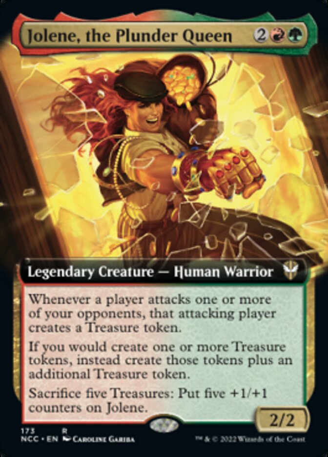 Jolene, the Plunder Queen (Extended Art) [Streets of New Capenna Commander] | Gaming Infinity