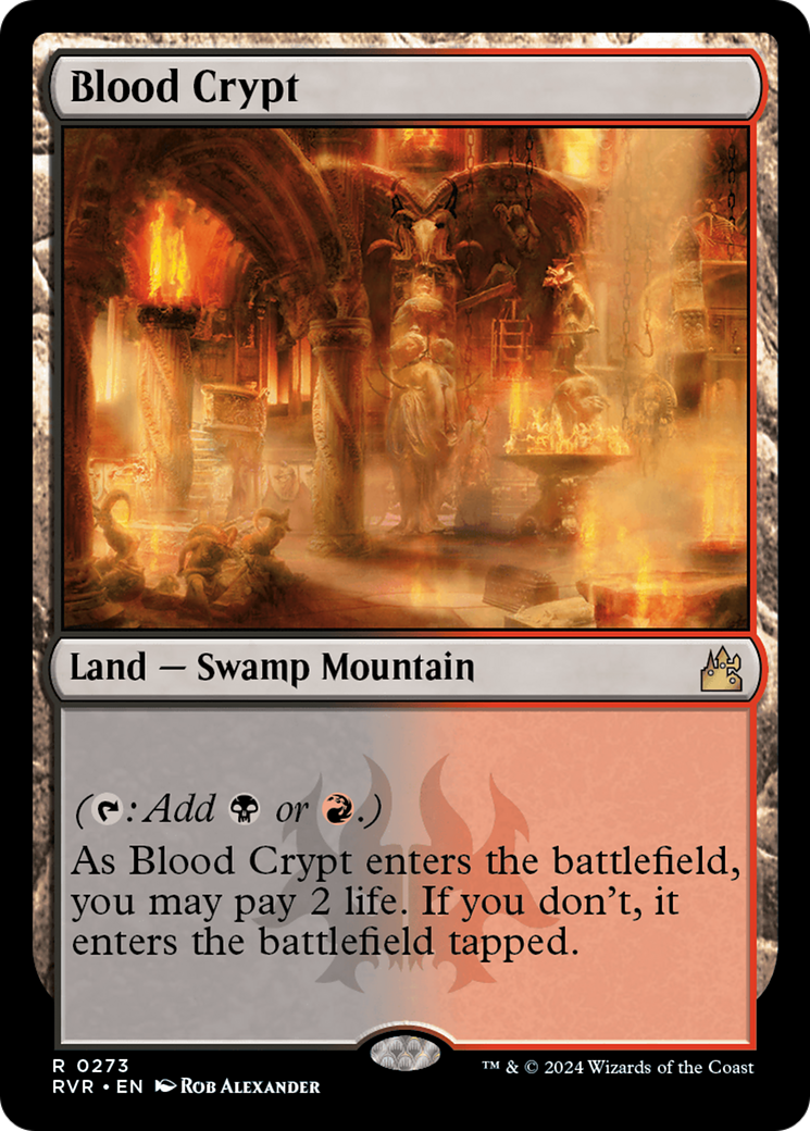 Blood Crypt [Ravnica Remastered] | Gaming Infinity