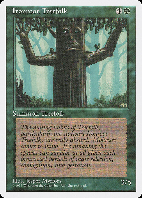 Ironroot Treefolk [Fourth Edition] | Gaming Infinity