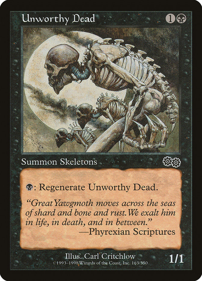 Unworthy Dead [Urza's Saga] | Gaming Infinity