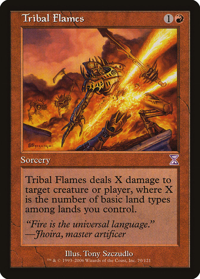 Tribal Flames [Time Spiral Timeshifted] | Gaming Infinity