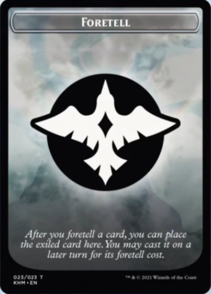 Foretell [Kaldheim Tokens] | Gaming Infinity