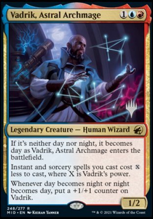 Vadrik, Astral Archmage (Promo Pack) [Innistrad: Midnight Hunt Promos] | Gaming Infinity