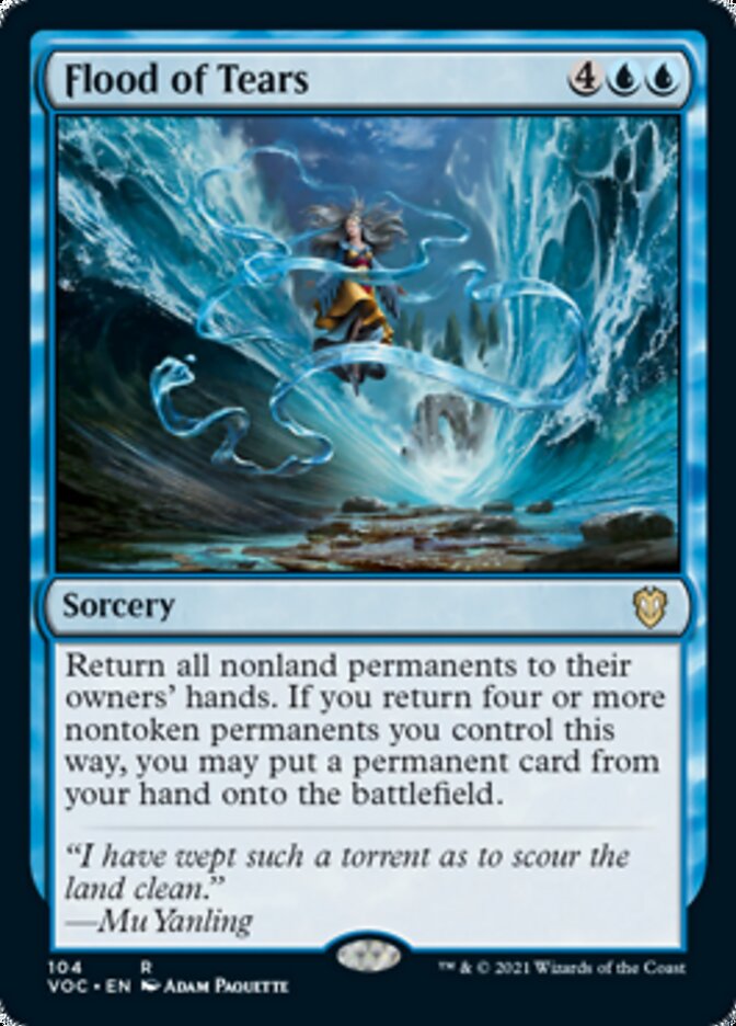 Flood of Tears [Innistrad: Crimson Vow Commander] | Gaming Infinity