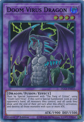 Doom Virus Dragon (Green) [DLCS-EN055] Ultra Rare | Gaming Infinity