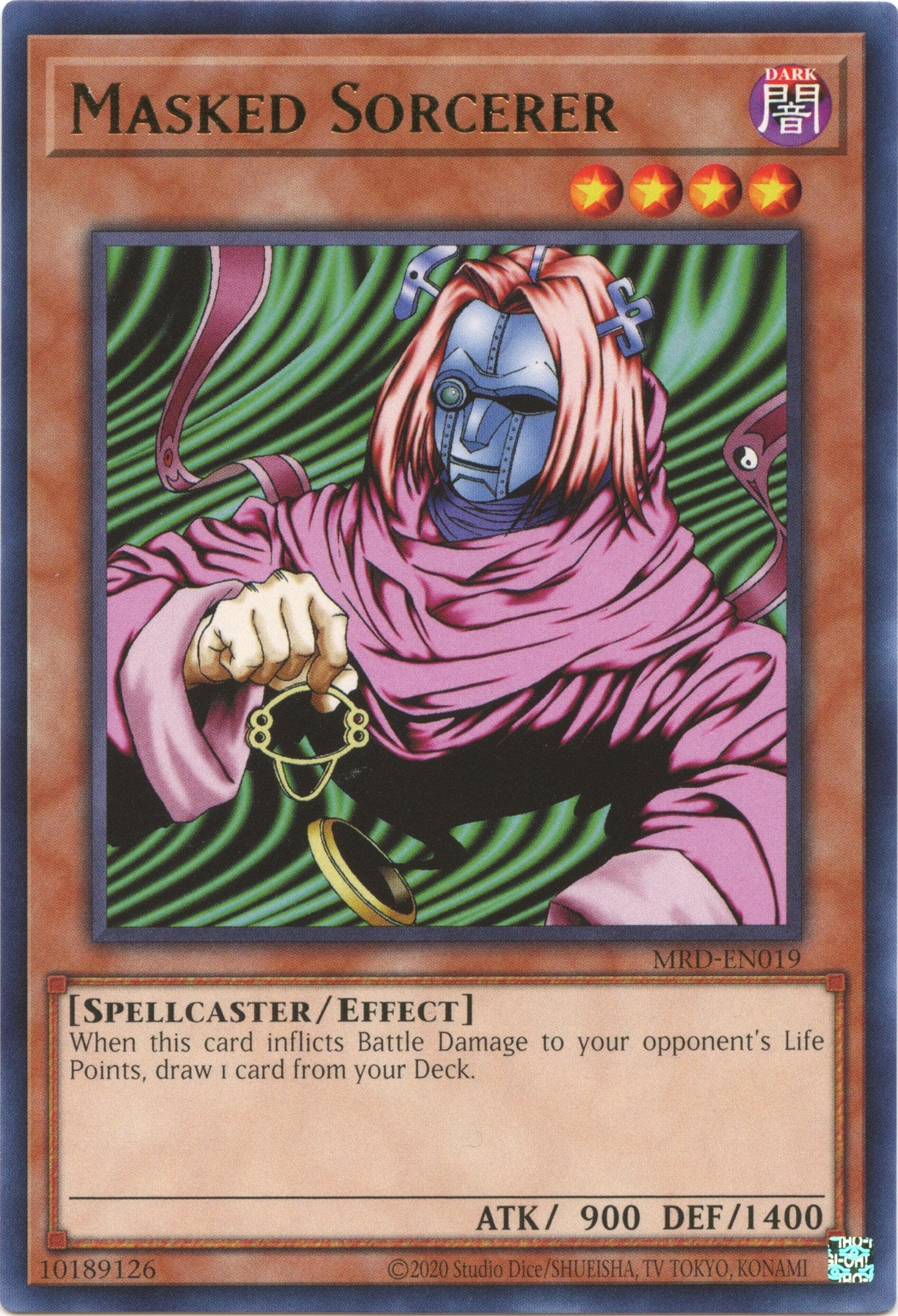 Masked Sorcerer (25th Anniversary) [MRD-EN019] Rare | Gaming Infinity