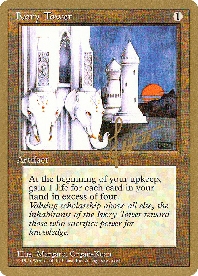 Ivory Tower (Bertrand Lestree) [Pro Tour Collector Set] | Gaming Infinity