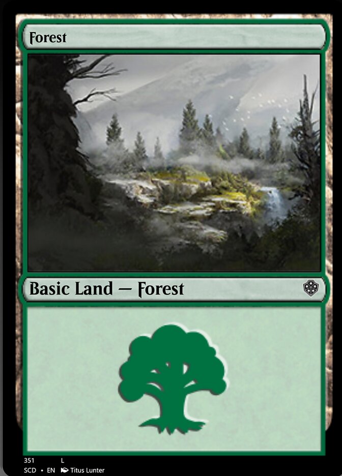 Forest (351) [Starter Commander Decks] | Gaming Infinity