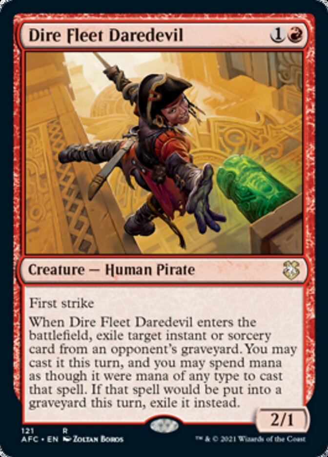 Dire Fleet Daredevil [Dungeons & Dragons: Adventures in the Forgotten Realms Commander] | Gaming Infinity