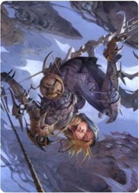 Blackbloom Rogue Art Card [Zendikar Rising Art Series] | Gaming Infinity