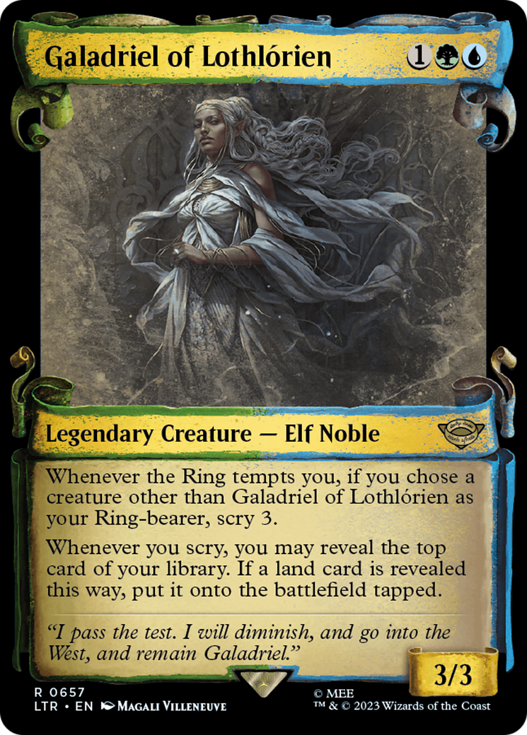 Galadriel of Lothlorien [The Lord of the Rings: Tales of Middle-Earth Showcase Scrolls] | Gaming Infinity