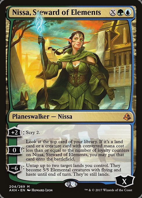 Nissa, Steward of Elements [Amonkhet] | Gaming Infinity