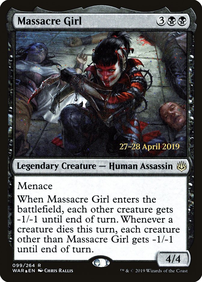 Massacre Girl  [War of the Spark Prerelease Promos] | Gaming Infinity