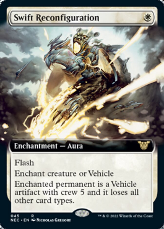 Swift Reconfiguration (Extended) [Kamigawa: Neon Dynasty Commander] | Gaming Infinity