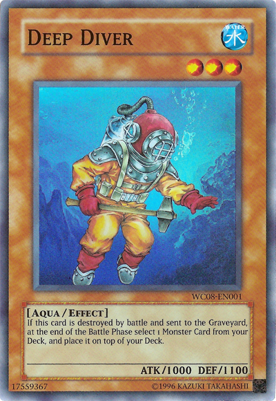 Deep Diver [WC08-EN001] Super Rare | Gaming Infinity