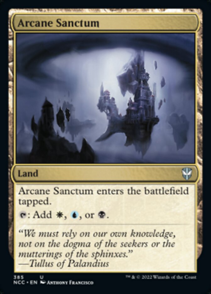 Arcane Sanctum [Streets of New Capenna Commander] | Gaming Infinity