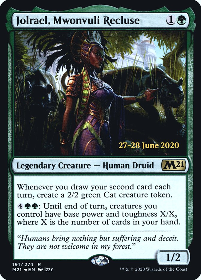 Jolrael, Mwonvuli Recluse  [Core Set 2021 Prerelease Promos] | Gaming Infinity