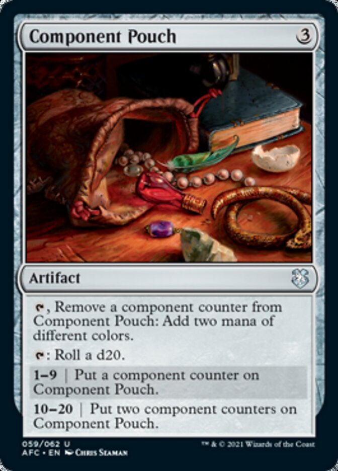 Component Pouch [Dungeons & Dragons: Adventures in the Forgotten Realms Commander] | Gaming Infinity