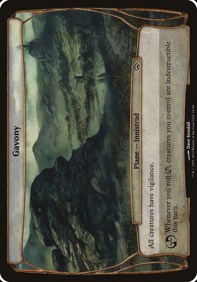 Gavony (Planechase 2012) [Planechase 2012] | Gaming Infinity