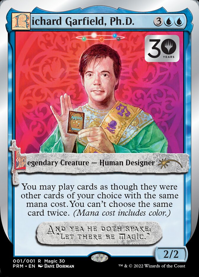 Richard Garfield, Ph.D. [30th Anniversary Promos] | Gaming Infinity