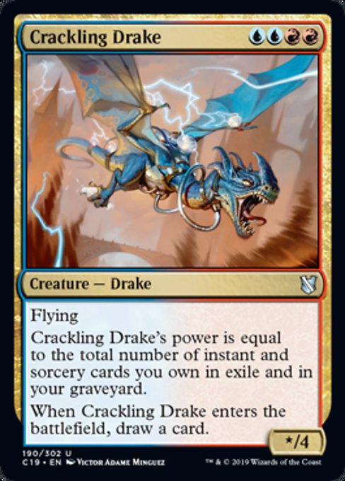 Crackling Drake [Commander 2019] | Gaming Infinity