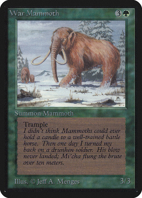 War Mammoth [Limited Edition Alpha] | Gaming Infinity