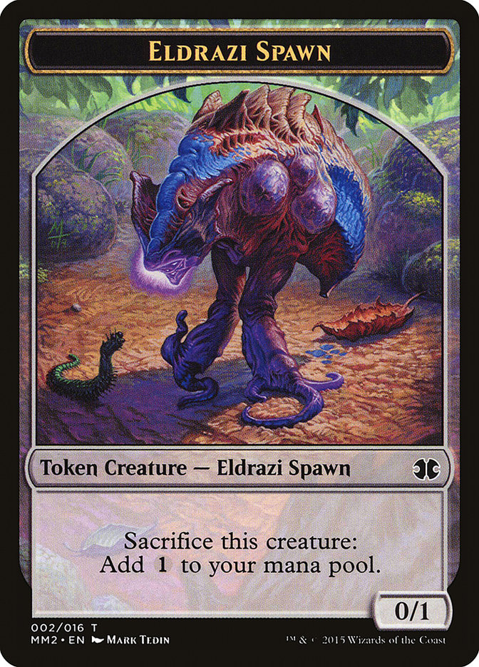 Eldrazi Spawn (002/016) [Modern Masters 2015 Tokens] | Gaming Infinity