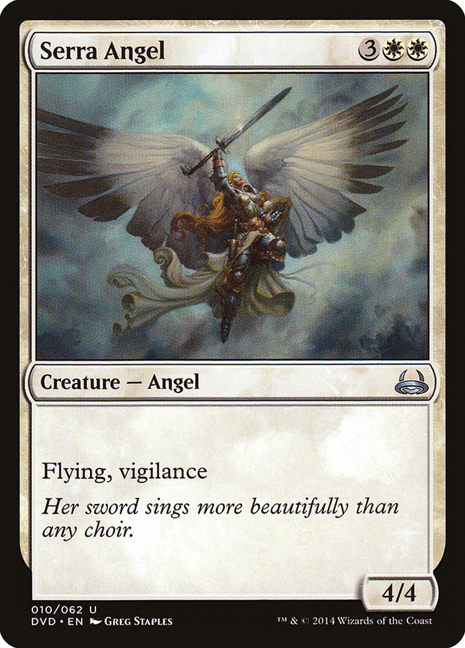 Serra Angel (Divine vs. Demonic) [Duel Decks Anthology] | Gaming Infinity