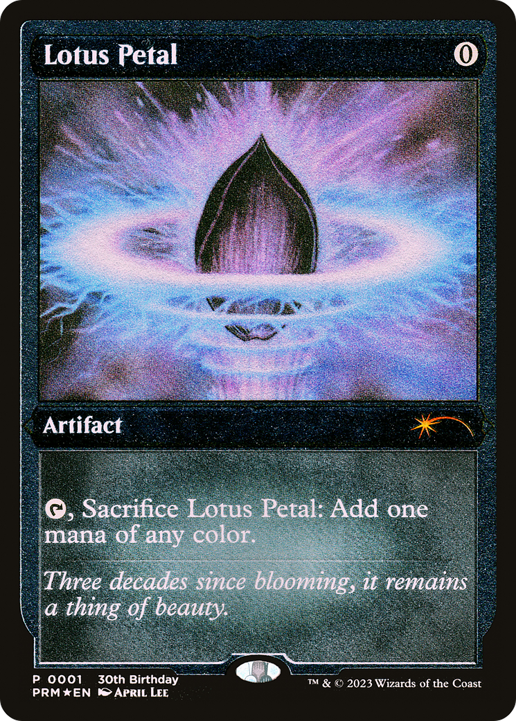 Lotus Petal (Foil Etched) [30th Anniversary Promos] | Gaming Infinity