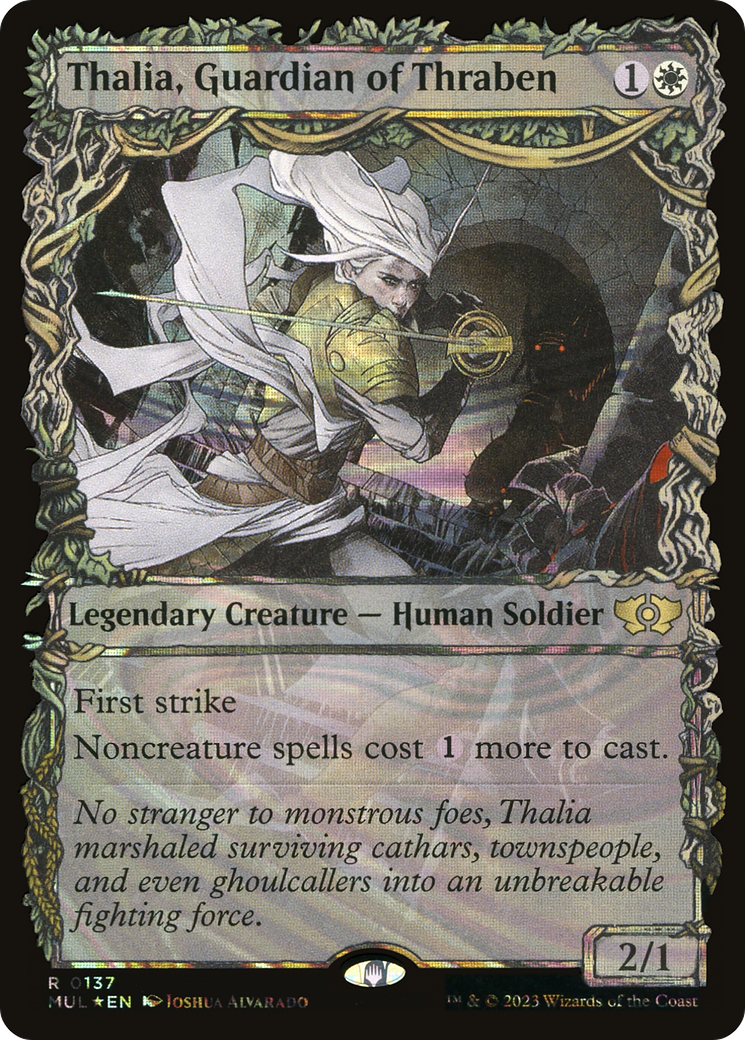 Thalia, Guardian of Thraben (Halo Foil) [Multiverse Legends] | Gaming Infinity