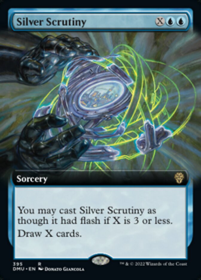 Silver Scrutiny (Extended Art) [Dominaria United] | Gaming Infinity