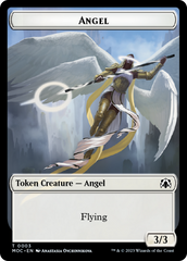 Angel (3) // Demon Double-Sided Token [March of the Machine Commander Tokens] | Gaming Infinity