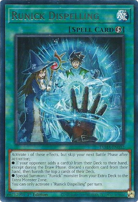 Runick Dispelling [TAMA-EN032] Rare | Gaming Infinity