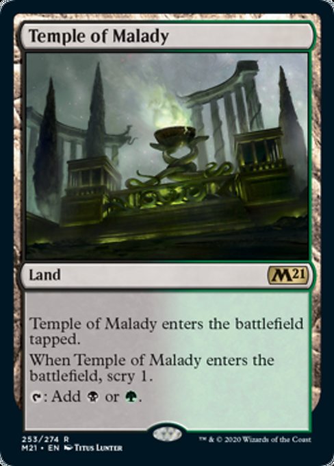 Temple of Malady [Core Set 2021] | Gaming Infinity
