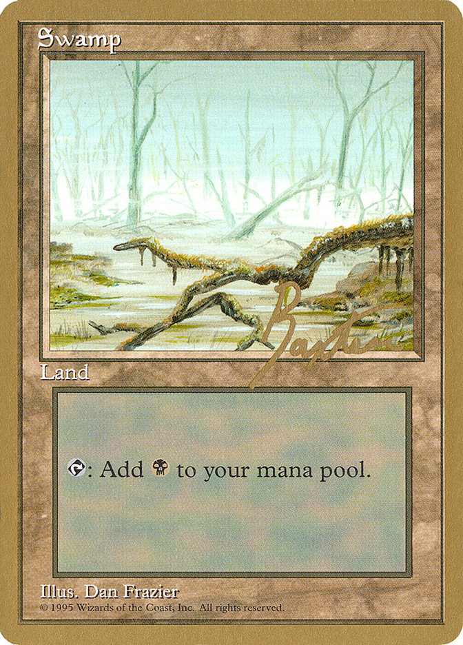 Swamp (gb372) (George Baxter) [Pro Tour Collector Set] | Gaming Infinity