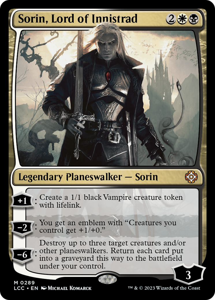 Sorin, Lord of Innistrad [The Lost Caverns of Ixalan Commander] | Gaming Infinity