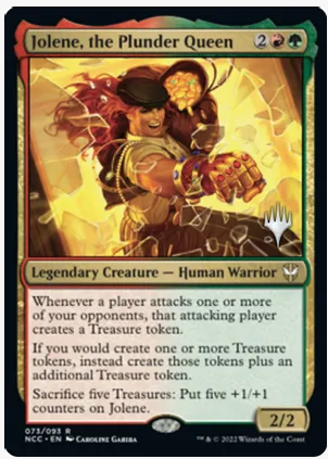 Jolene, the Plunder Queen (Promo Pack) [Streets of New Capenna Commander Promos] | Gaming Infinity