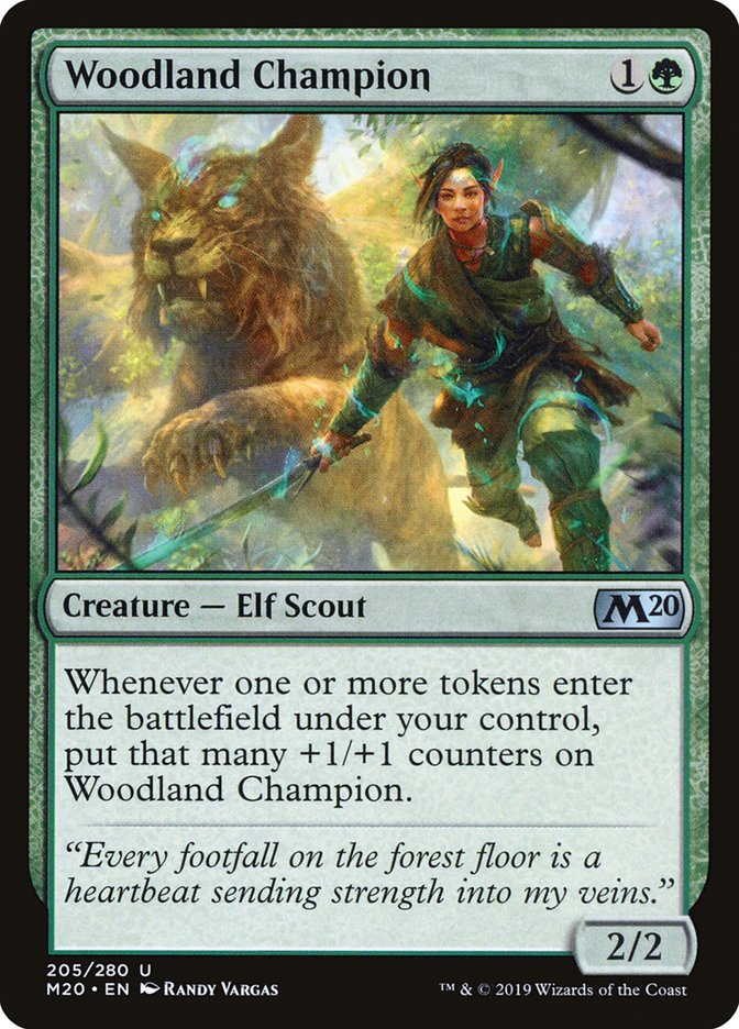 Woodland Champion [Core Set 2020] | Gaming Infinity