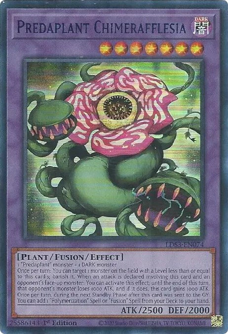 Predaplant Chimerafflesia (Blue) [LDS3-EN074] Ultra Rare | Gaming Infinity