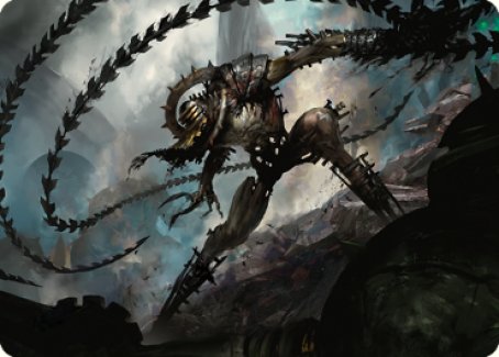 Razorlash Transmogrant Art Card [The Brothers' War Art Series] | Gaming Infinity