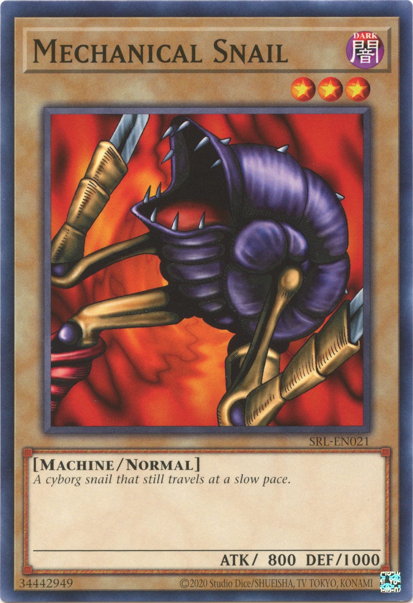 Mechanical Snail (25th Anniversary) [SRL-EN021] Common | Gaming Infinity