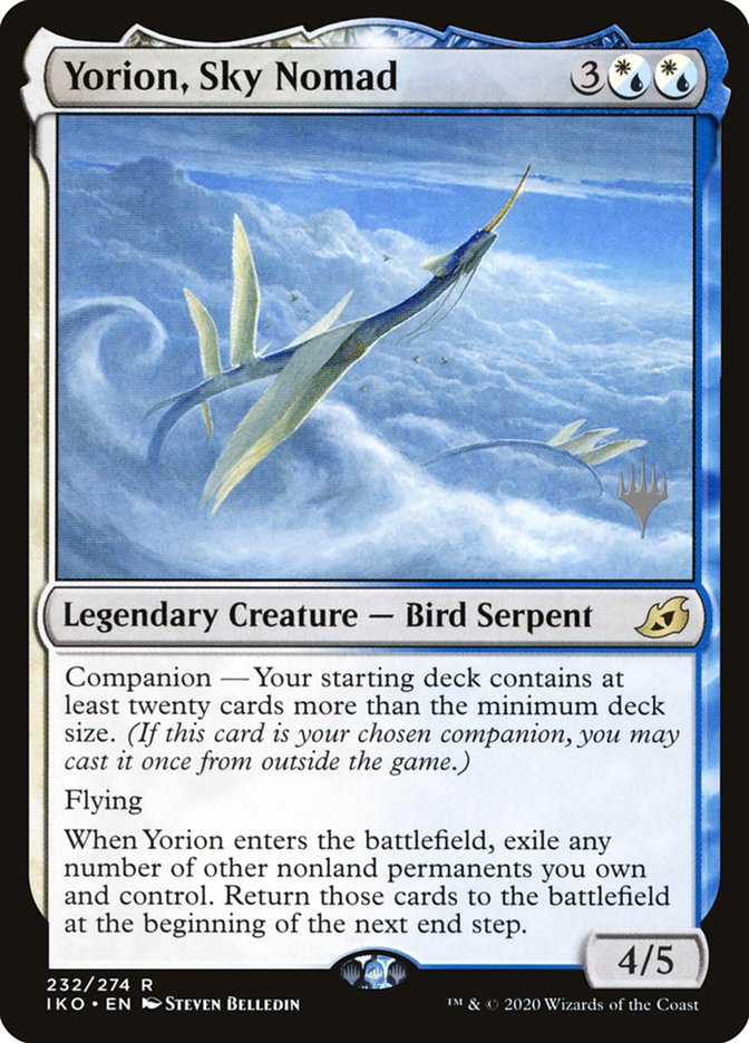 Yorion, Sky Nomad (Promo Pack) [Ikoria: Lair of Behemoths Promos] | Gaming Infinity