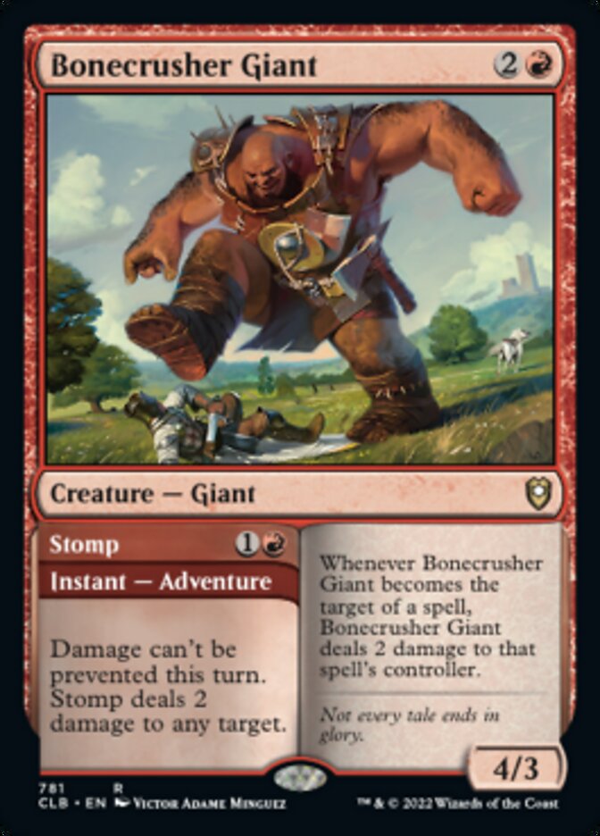 Bonecrusher Giant // Stomp [Commander Legends: Battle for Baldur's Gate] | Gaming Infinity