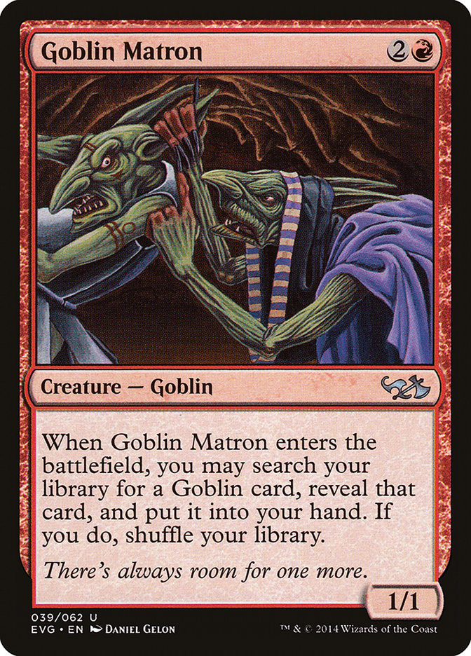 Goblin Matron (Elves vs. Goblins) [Duel Decks Anthology] | Gaming Infinity