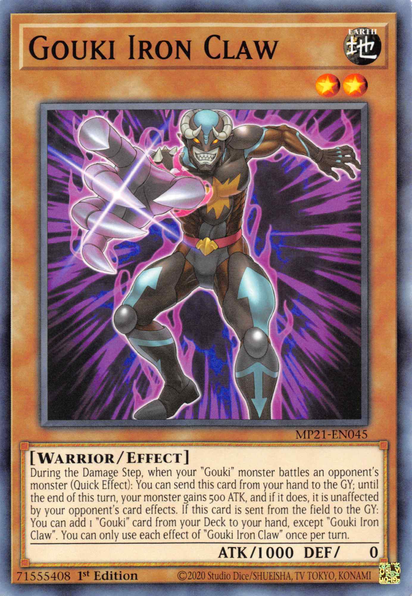 Gouki Iron Claw [MP21-EN045] Common | Gaming Infinity
