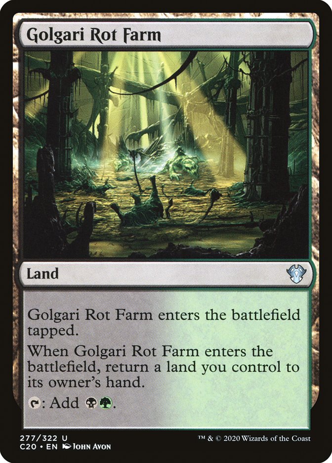 Golgari Rot Farm [Commander 2020] | Gaming Infinity