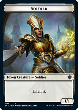 Eldrazi // Soldier Double-Sided Token [Starter Commander Decks] | Gaming Infinity