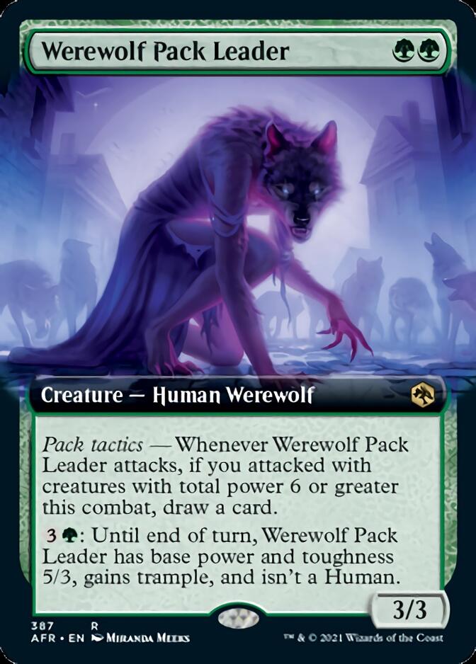 Werewolf Pack Leader (Extended) [Dungeons & Dragons: Adventures in the Forgotten Realms] | Gaming Infinity