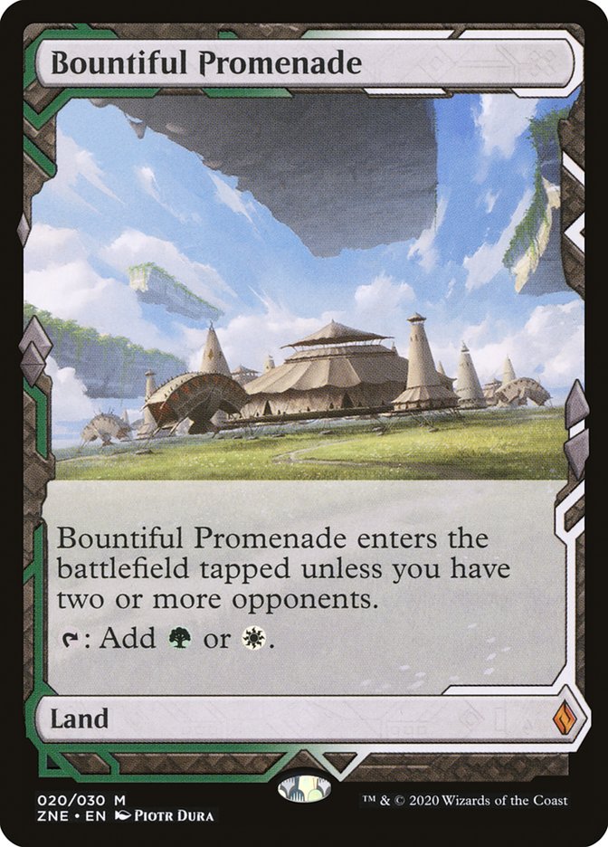 Bountiful Promenade [Zendikar Rising Expeditions] | Gaming Infinity